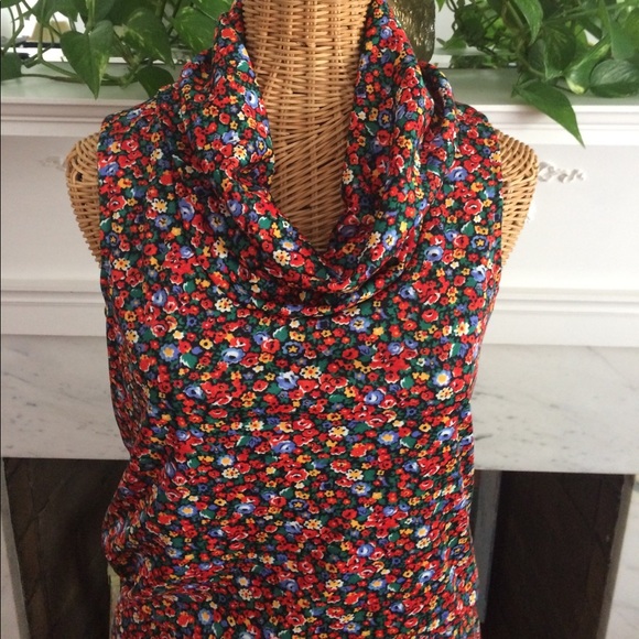 Vintage Floral Print Sue Brett Dress - Picture 2 of 7